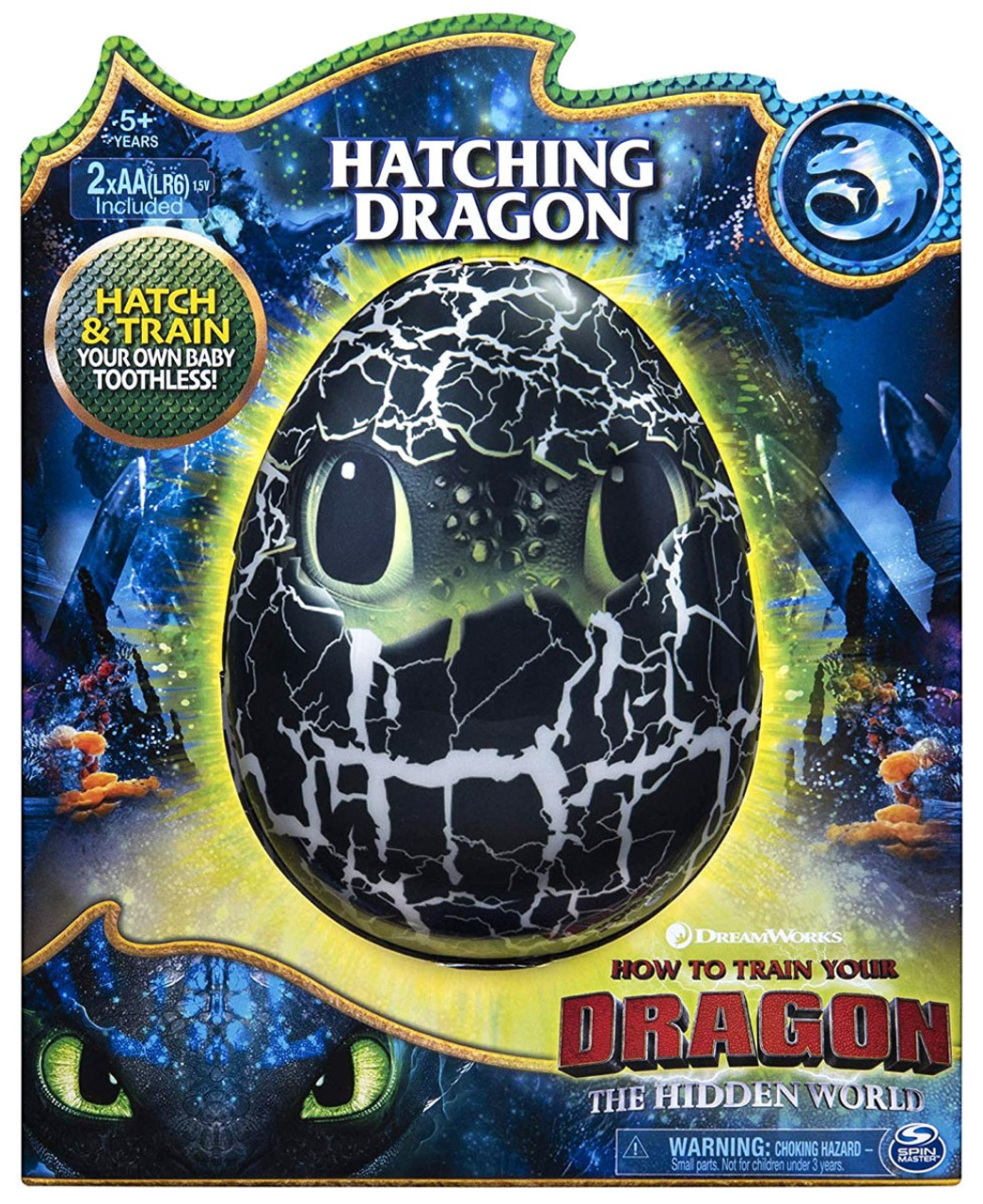 hatching toothless dragon