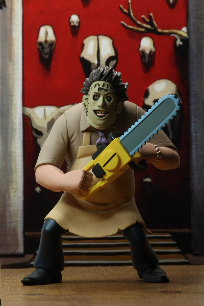 Neca Texas Chainsaw Massacre Toony Terrors Series 2 Leatherface 6 Action Figure Toywiz - leatherfacesouth park roblox