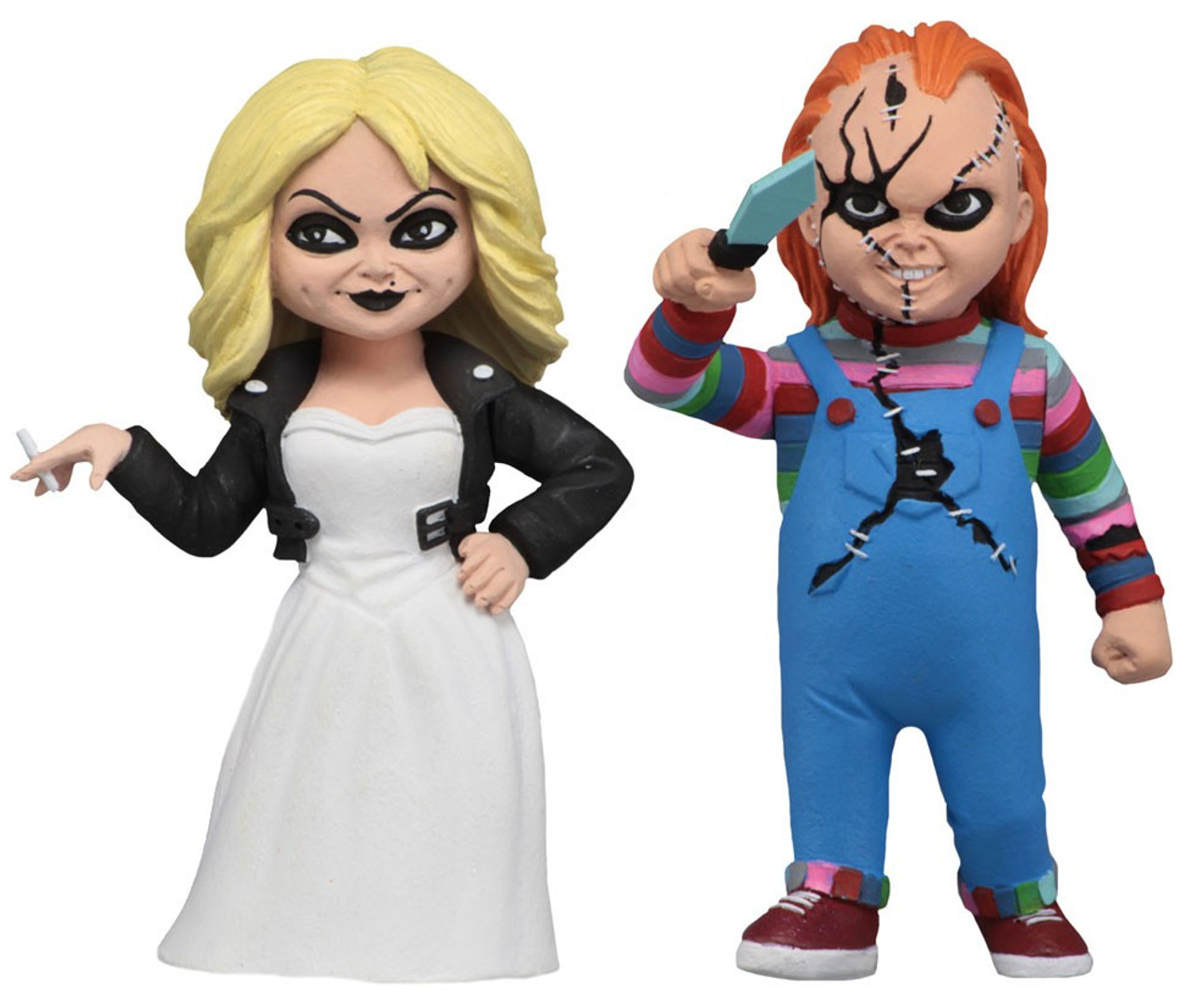 chucky and tiffany figures