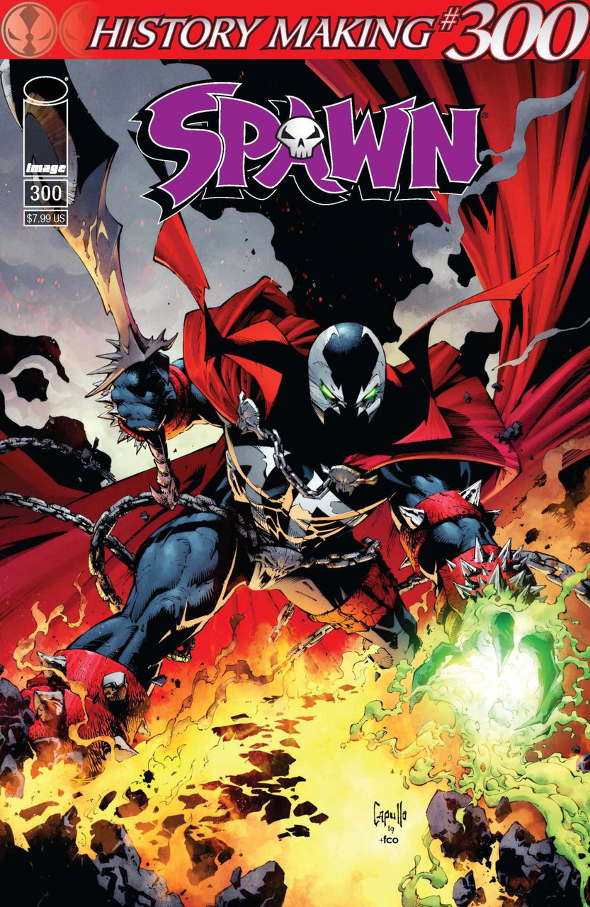 Image Comics Spawn Comic Book 300 Greg Capullo Variant Cover C Toywiz