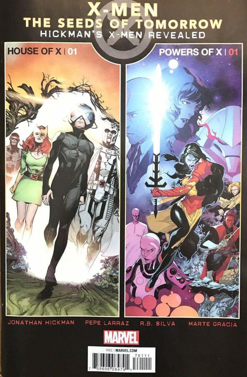 Marvel Comics X Men The Seeds Of Tomorrow Comic Book Promo Hickmans X Men Revealed Toywiz - roblox generation seeds