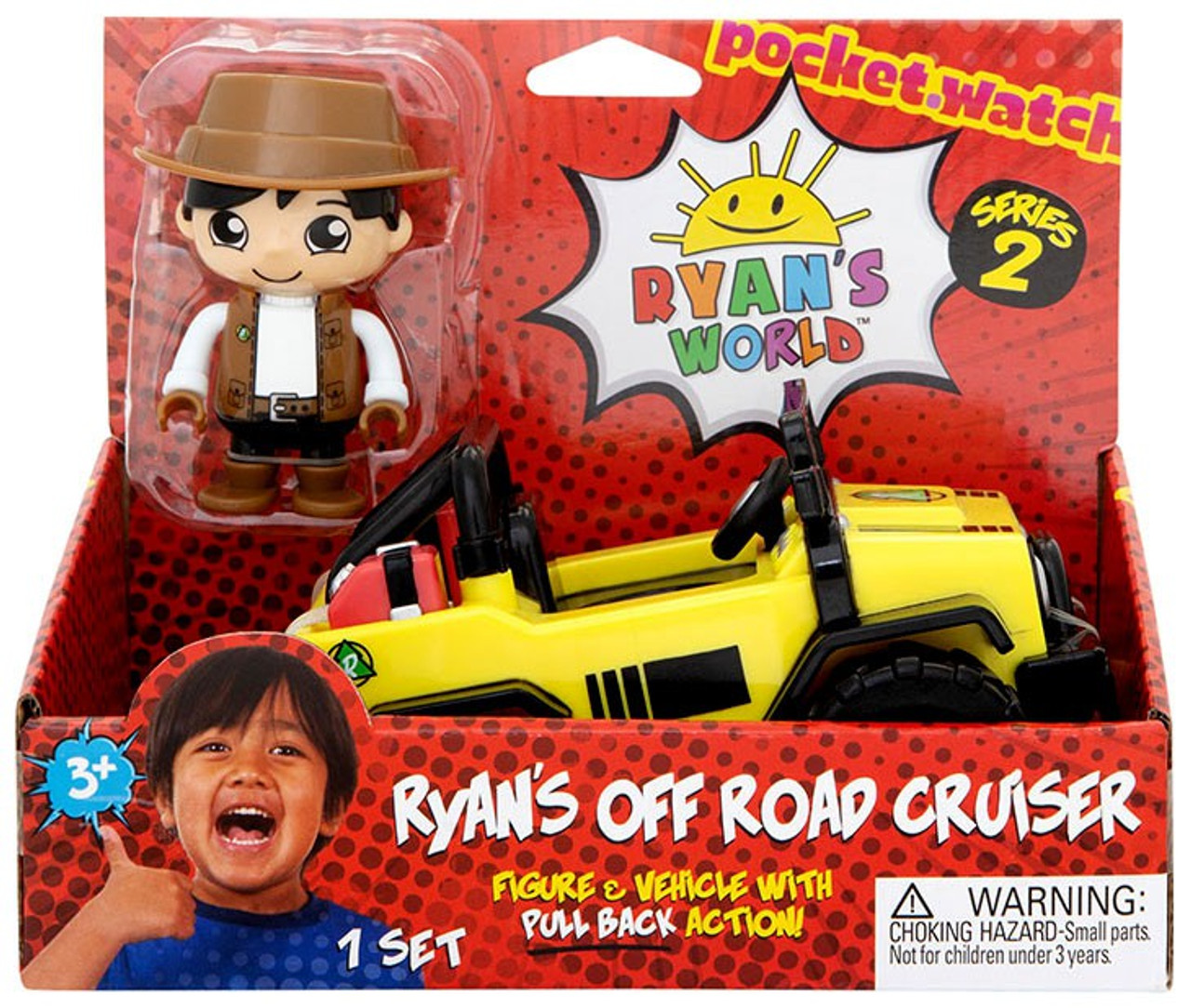 ryan's world patrol car