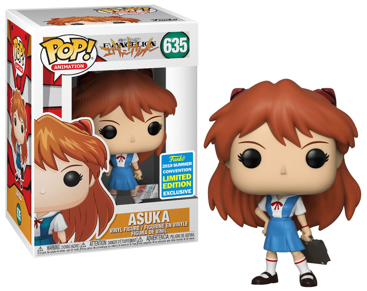 Funko Neon Genesis Evangelion POP Animation Asuka Exclusive Vinyl