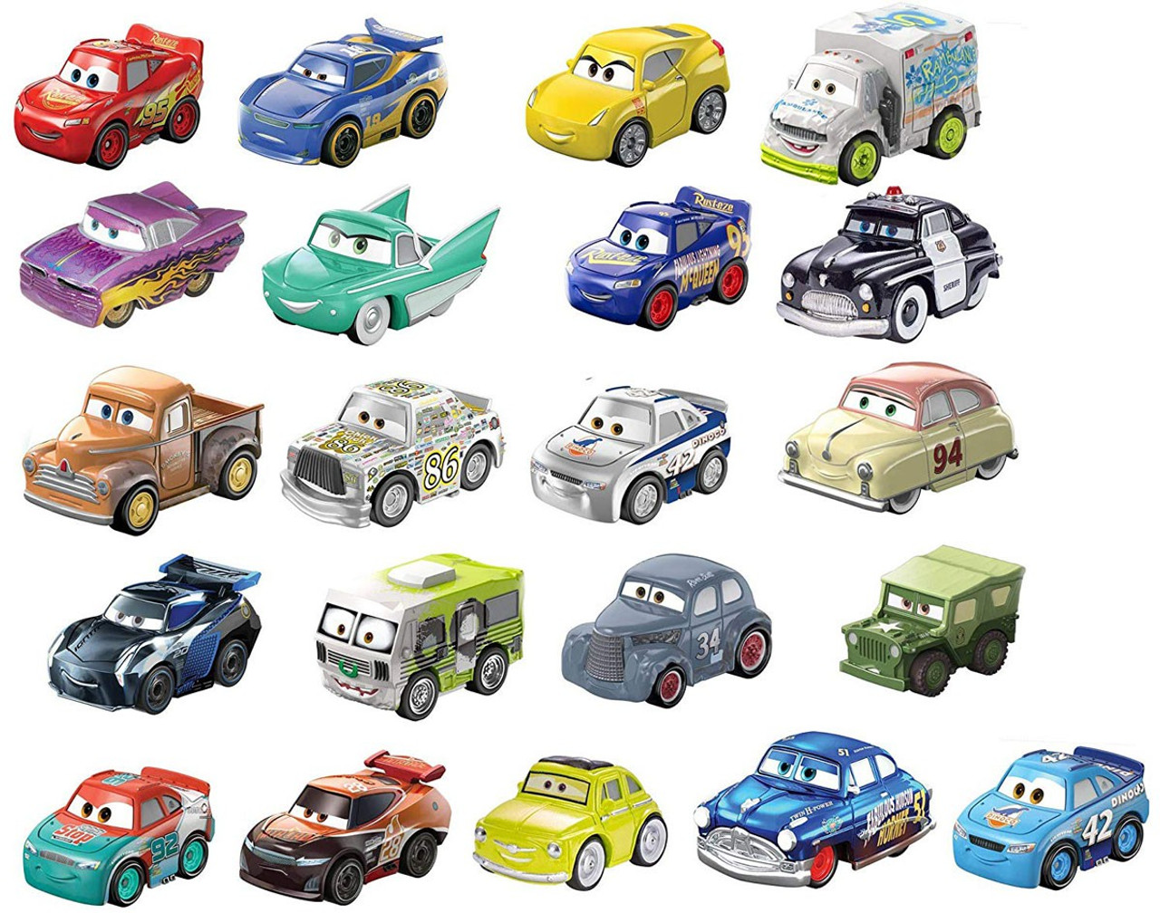 disney cars mini racers 21 pack