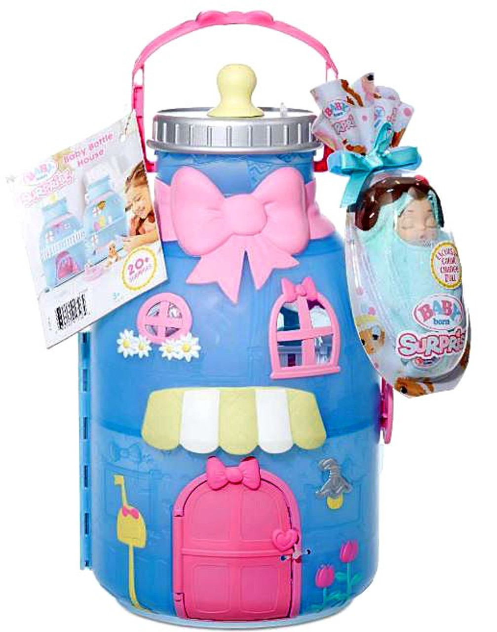 surprise baby bottle house