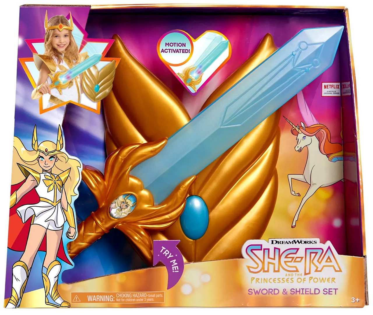 She Ra And The Princesses Of Power Sword Shield Set Exclusive Mattel Toywiz 