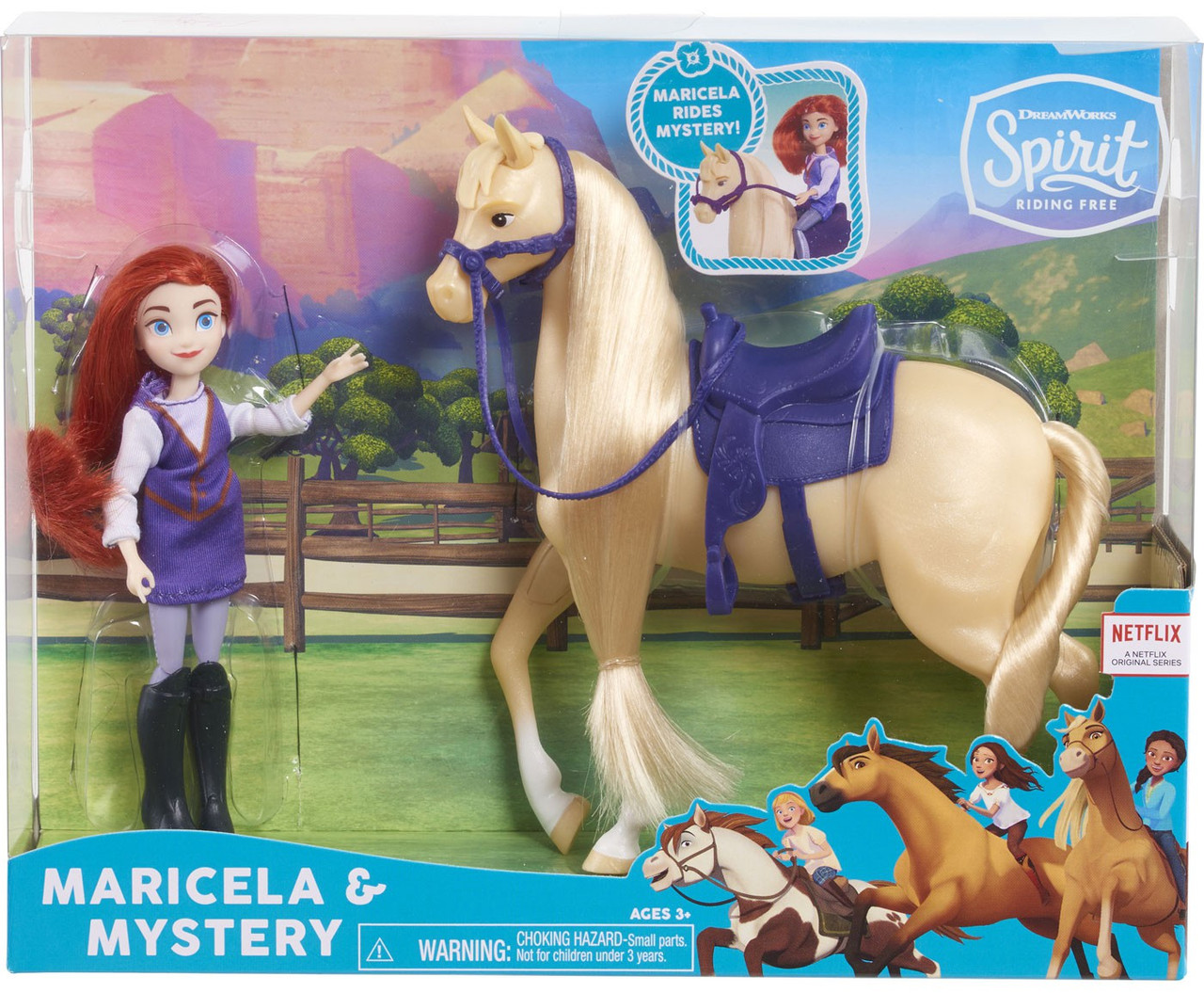 spirit riding free 3 horse set