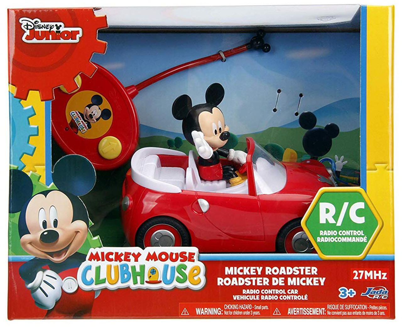 mickey and the roadster racers talking mickey mouse plush and car