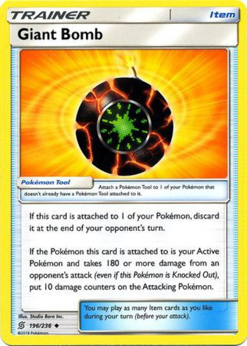 does giant sell pokemon cards Jumbo XXL put 10 damage counters on the Attacking Pokmon Pokemon Unified Minds Giant Hearth