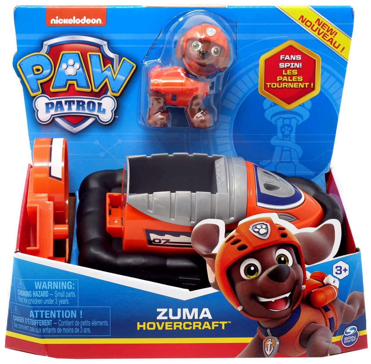 zuma hovercraft paw patrol