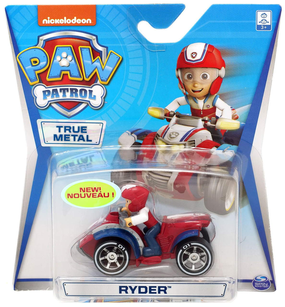 paw patrol ryder figure and vehicle