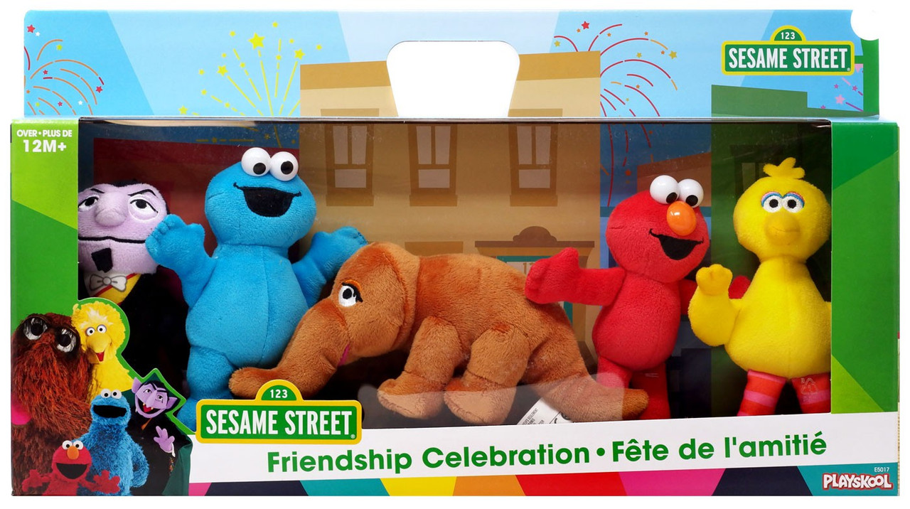 sesame street 50th anniversary plush