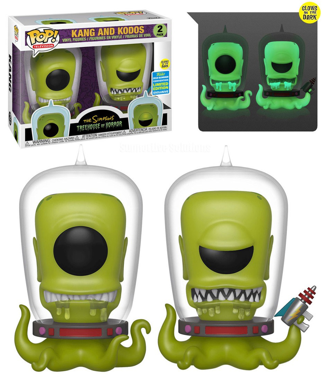 kang and kodos funko pop