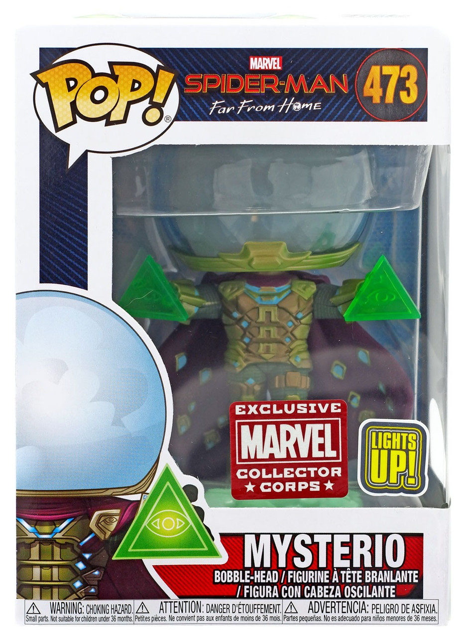 mysterio funko pop light up