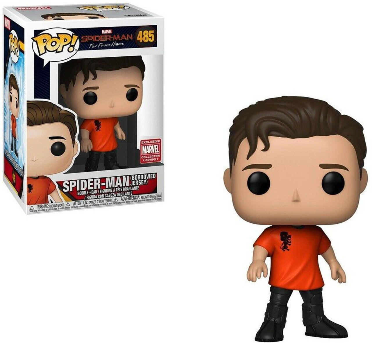 funko pop spider man far from home