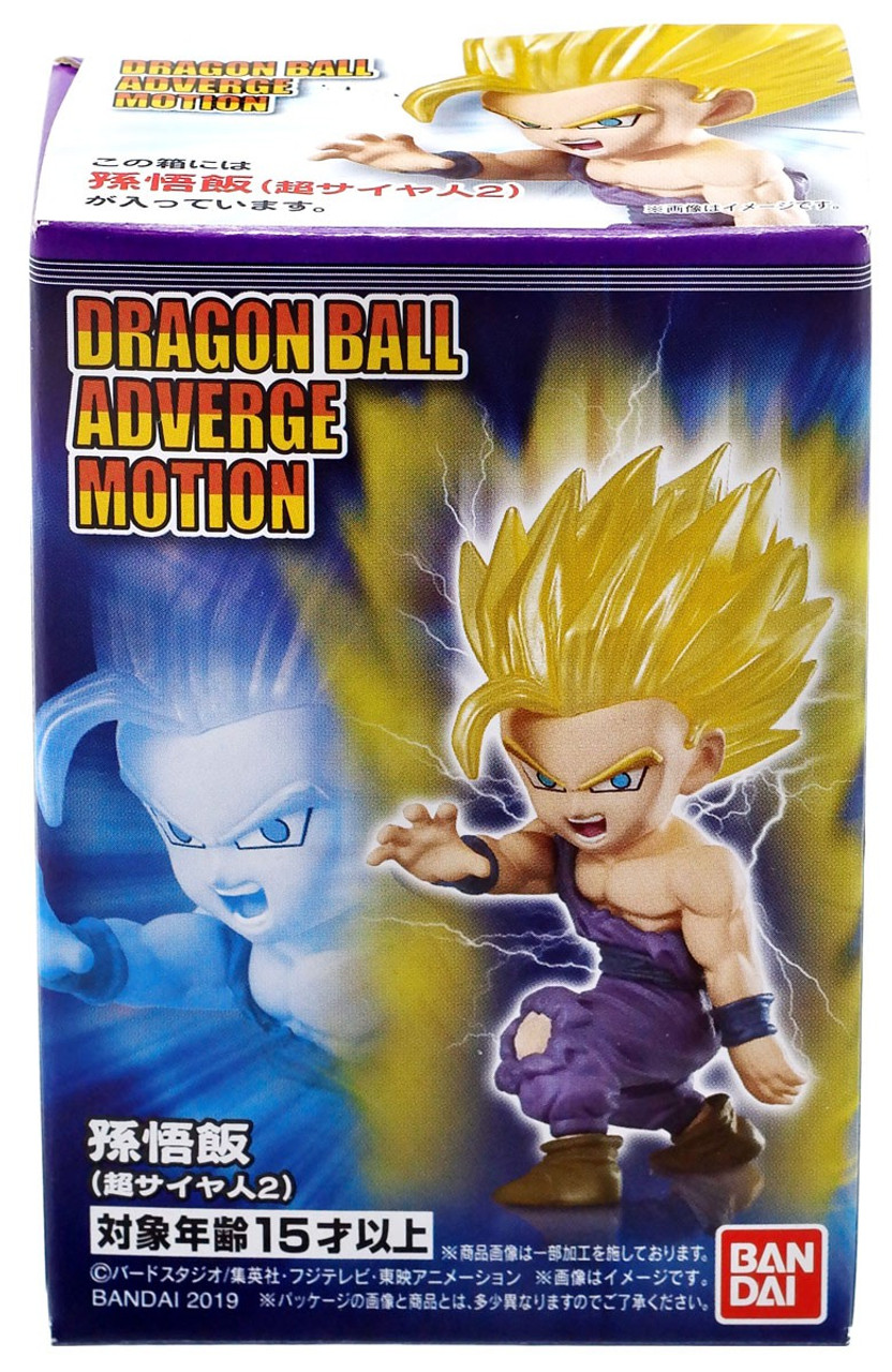 Dragon Ball Super Adverge Motion Wave 1 Super Saiyan 2 Son Gohan Mini Figure Bandai Japan Toywiz - ssj2 hair roblox