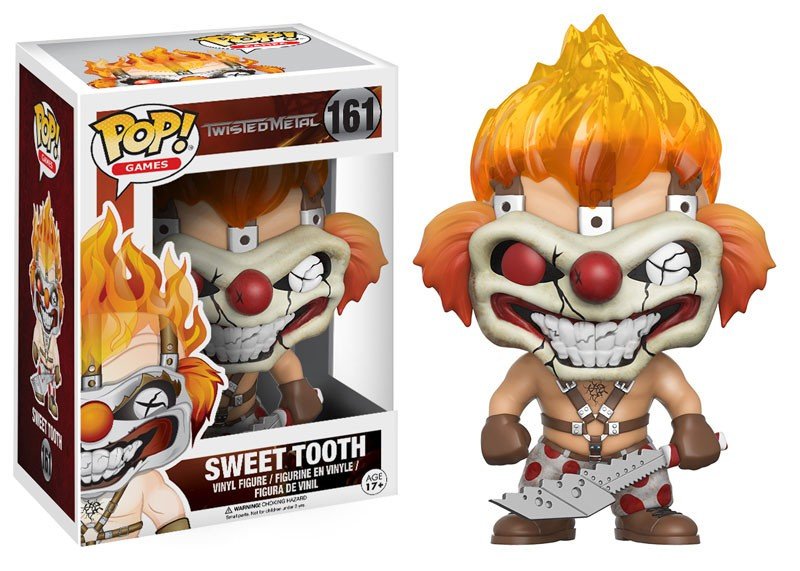 Funko Twisted Metal POP Games Sweet Tooth Vinyl Figure 161 Damaged