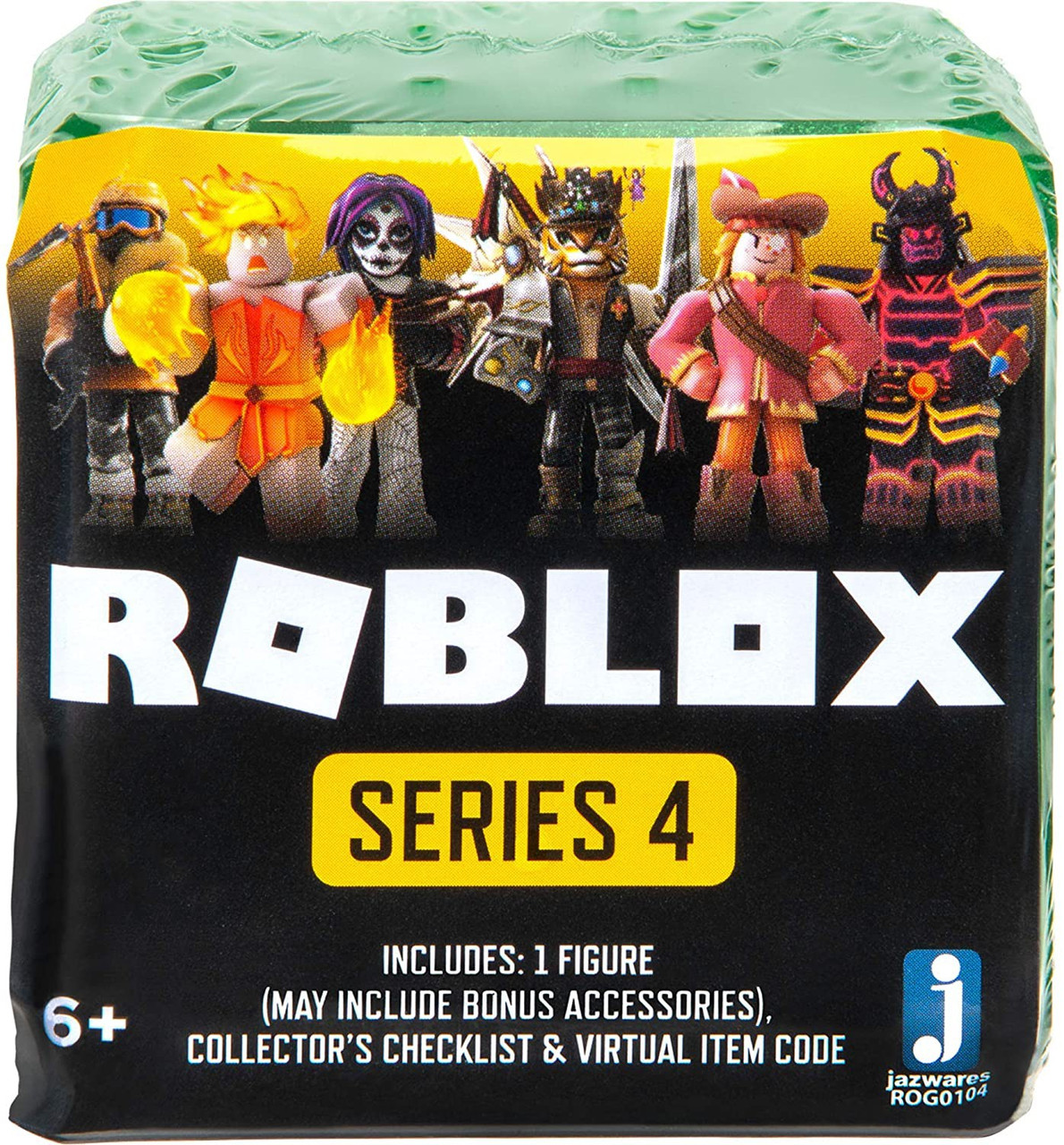 Roblox Celebrity Collection Series 4 Mystery Pack Green Cube 1 Random Figure Virtual Item Code Jazwares Toywiz - breaking bad season four roblox