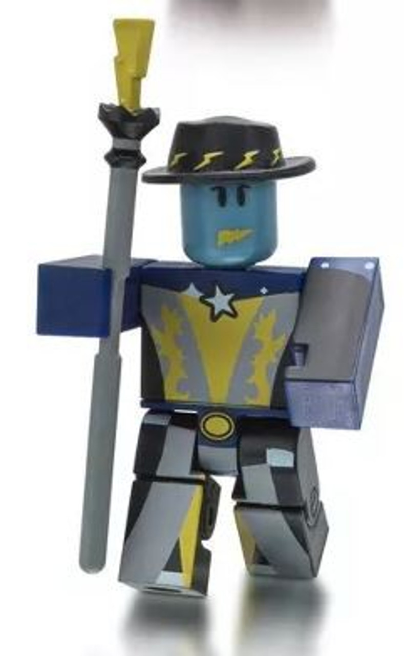 Roblox Series 3 Elemental Warrior Lightning 3 Mini Figure Without - roblox series 1 korblox deathspeaker mini figure jazwares no code