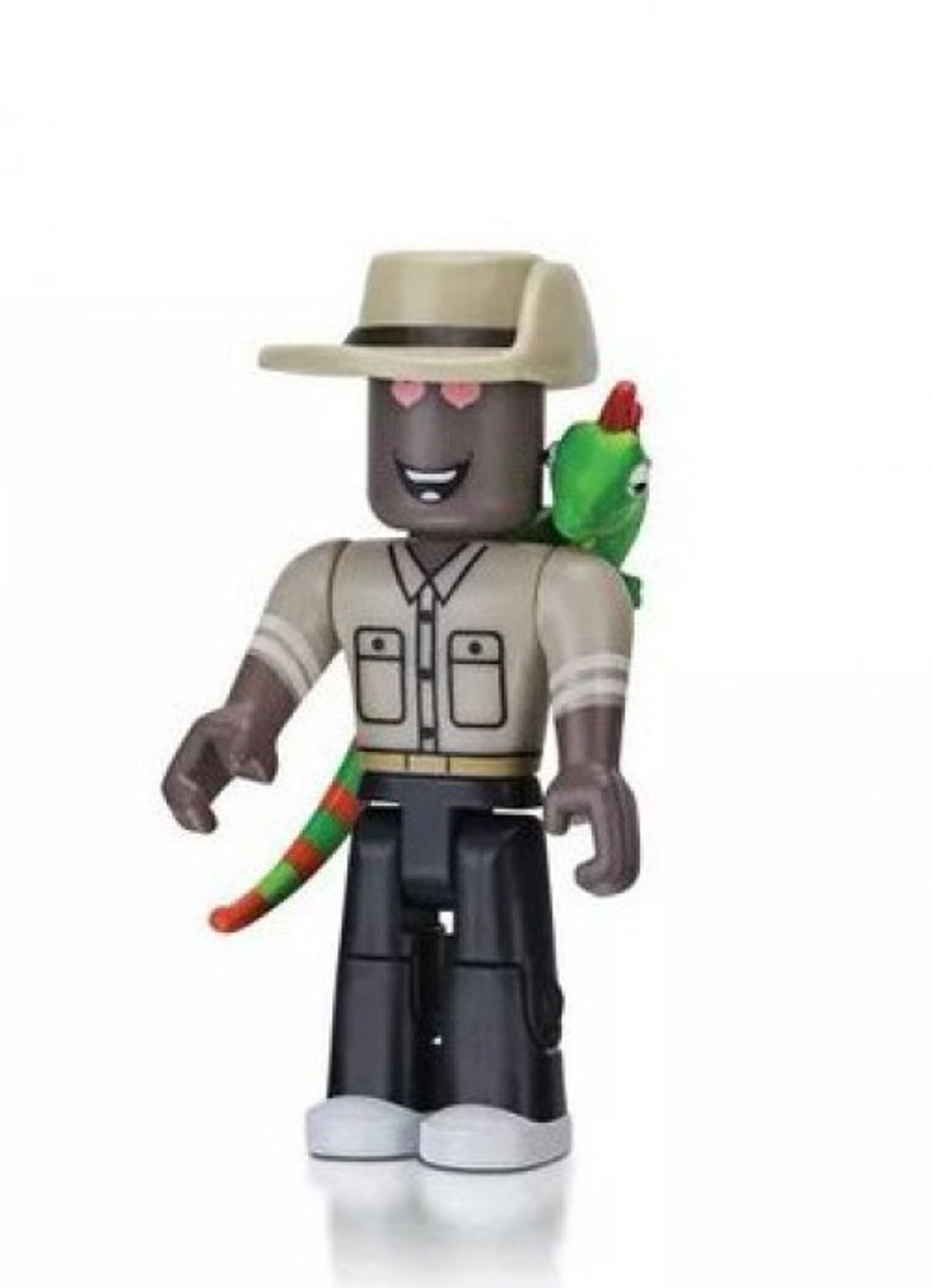 Roblox Mini Figure With Virtual Code Gold Series 2 New Robloxia Zookeeper - roblox series 1 quenty with virtual code