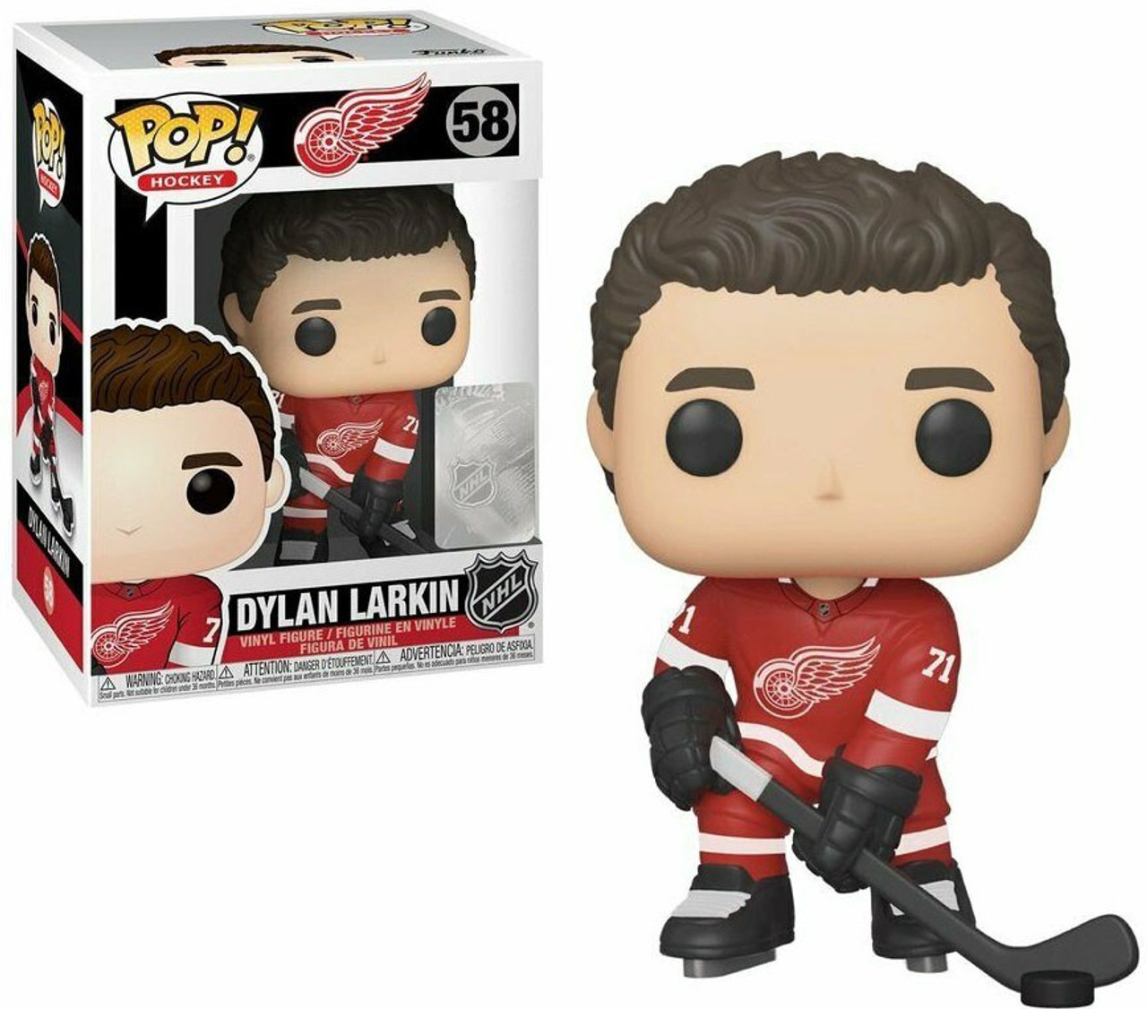 Funko Nhl Detroit Red Wings Pop Sports Hockey Dylan Larkin Vinyl Figure 58 Red Jersey Toywiz - sparkling angel wings roblox pony black wings cool