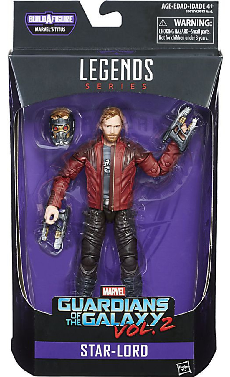 Marvel Guardians Of The Galaxy Vol 2 Marvel Legends Titus Series Star Lord 6 Action Figure Damaged Package Hasbro Toys Toywiz - mlg godzilla roblox
