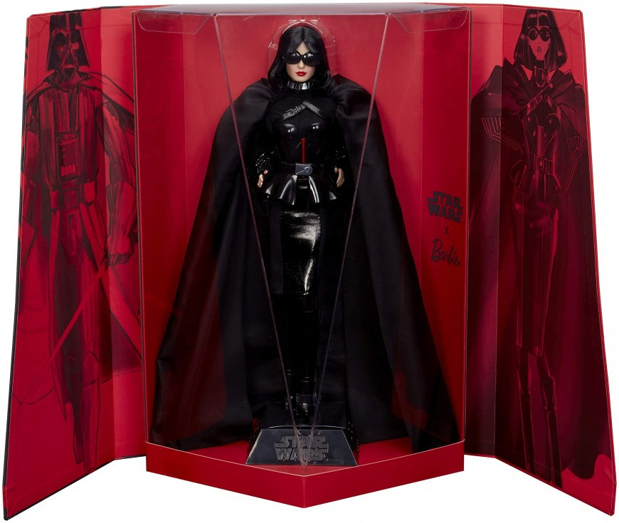 Star Wars x Barbie Gold Label Darth Vader x Barbie Doll Mattel Toys - ToyWiz