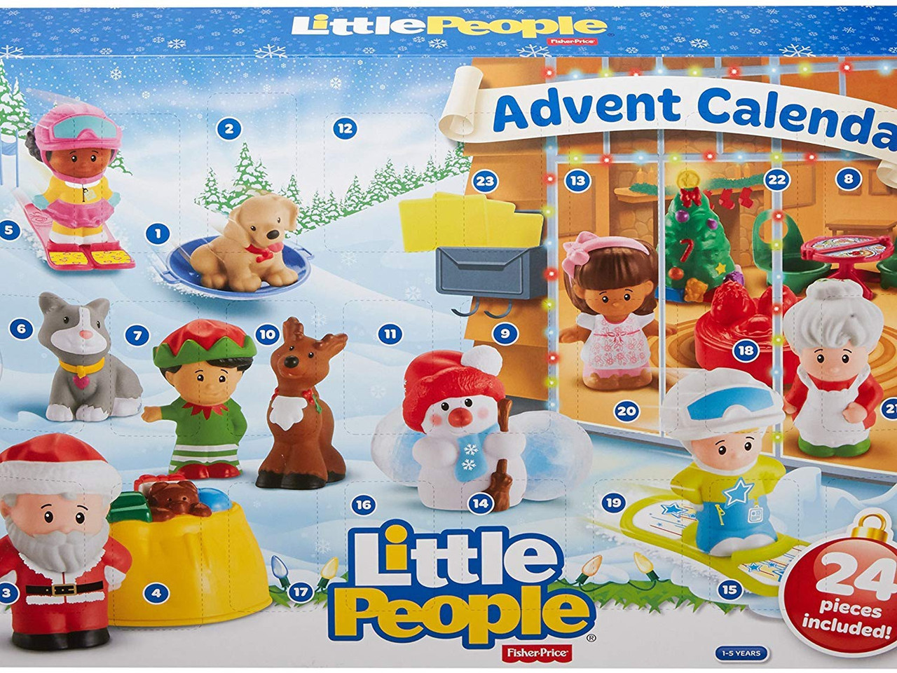 Fisher Price Little People 2019 Advent Calendar Playset Toywiz - 12 best roblox trolling outfits naughty gaiia