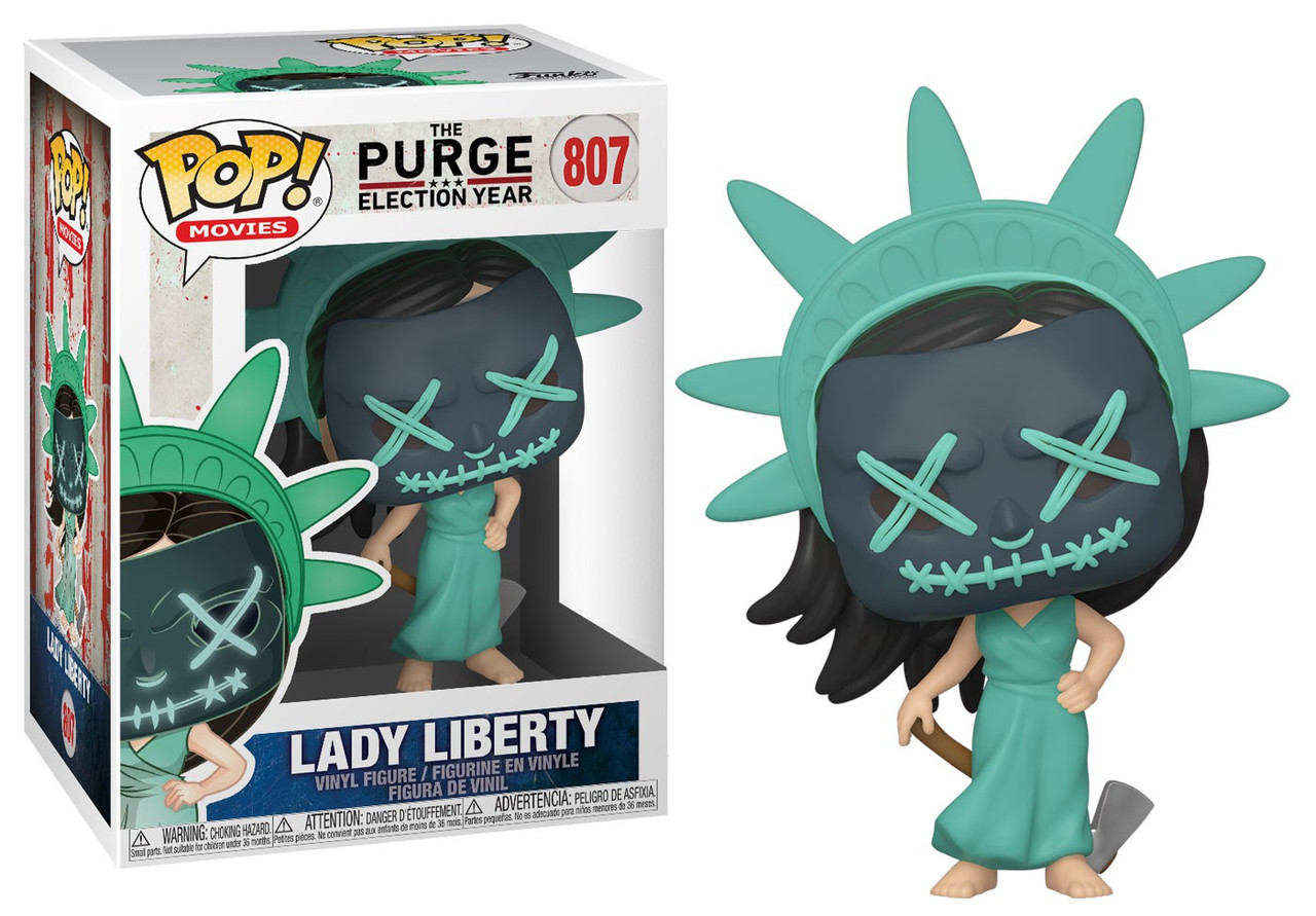 Funko The Purge Election Year Pop Movies Lady Liberty Vinyl Figure Toywiz - the purge anarchy roblox movie