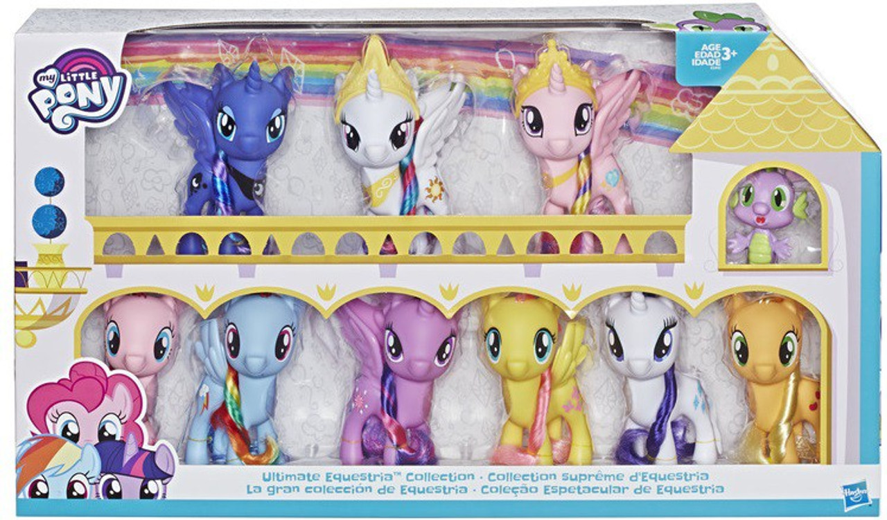 my little pony 10 figure set