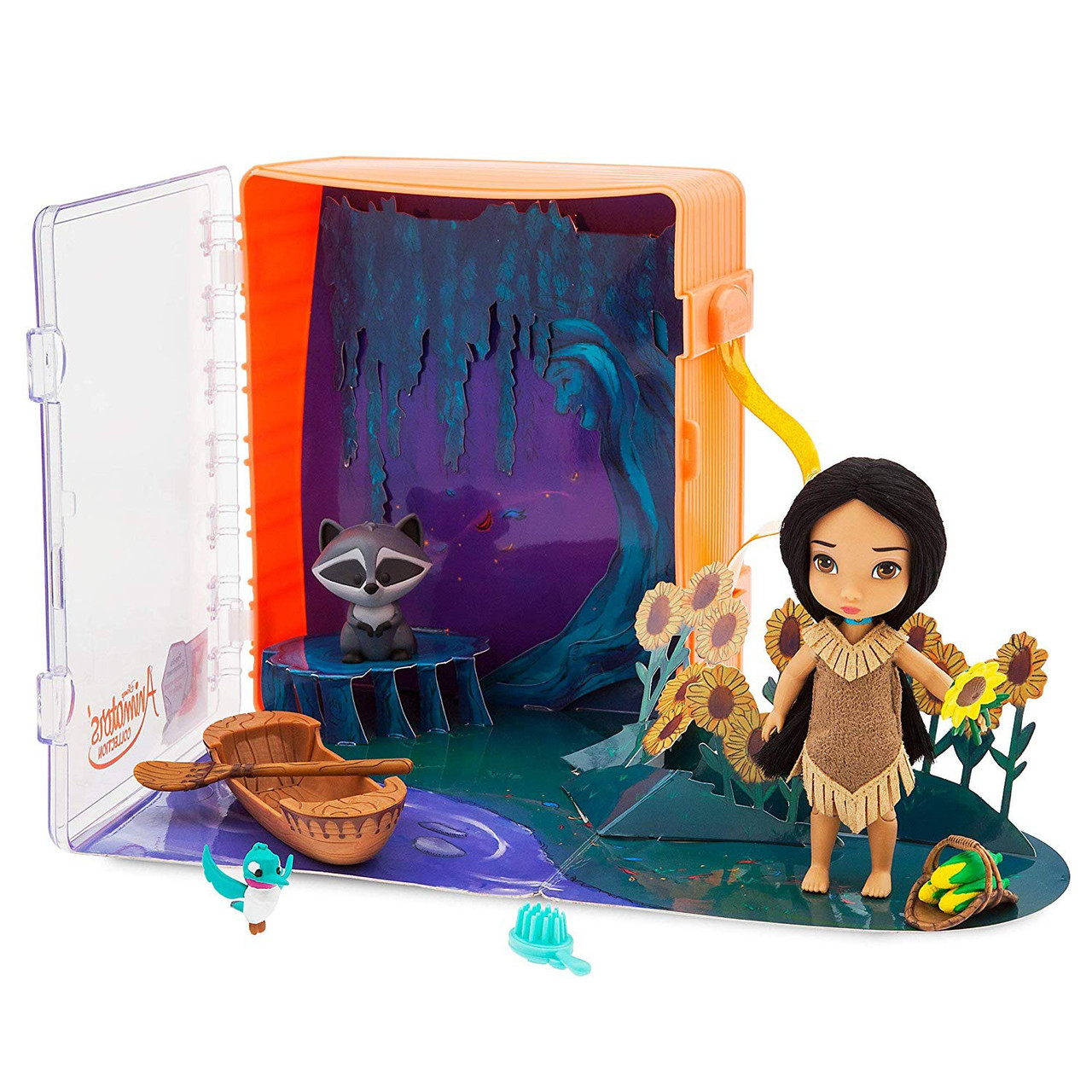 moana mini doll playset