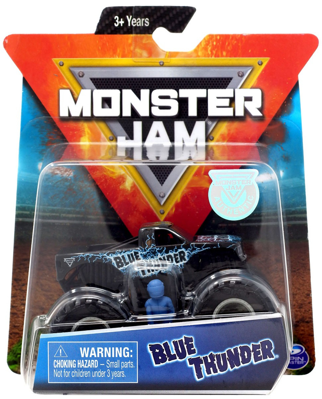 monster jam blue thunder toy