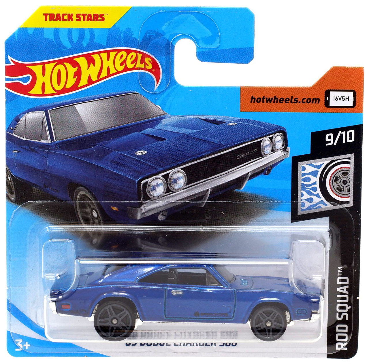 Hot Wheels Rod Squad 69 Dodge Charger 500 164 Die Cast Car Fyd94