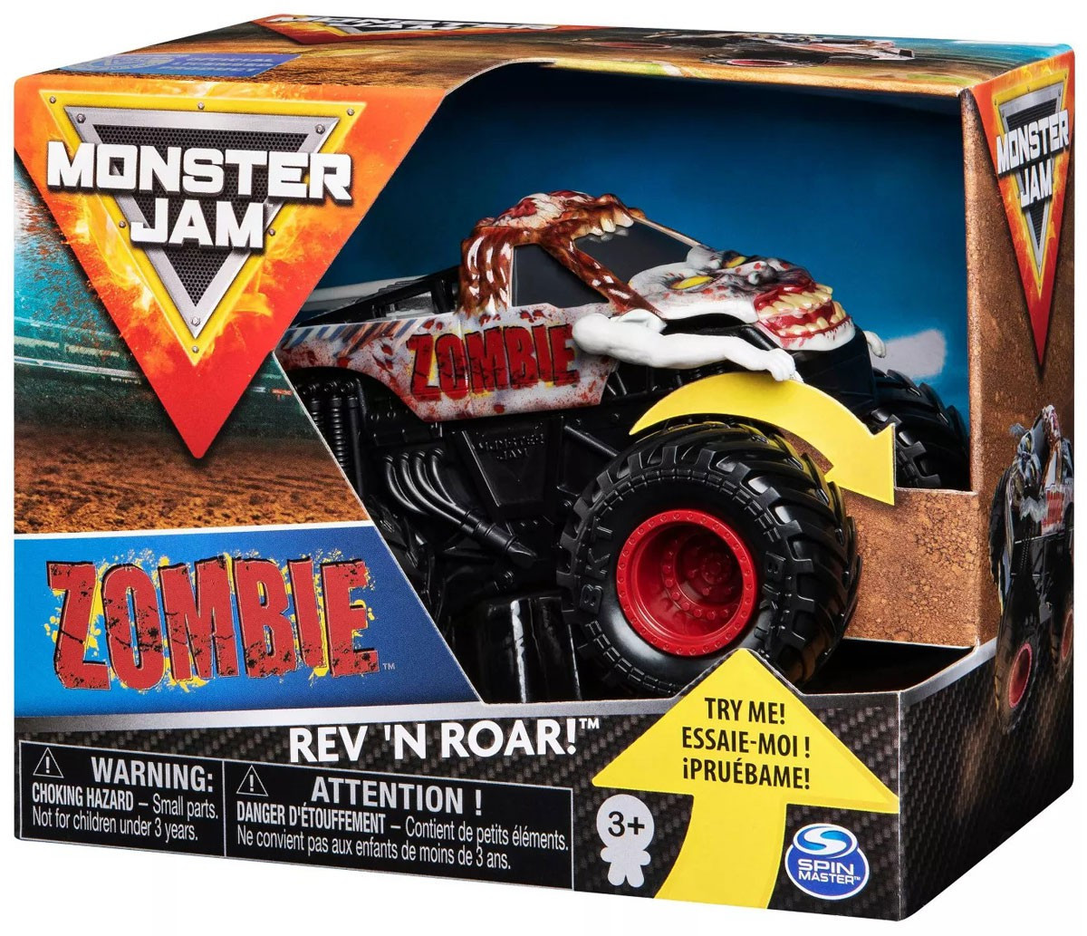 Monster Jam Rev N Roar Zombie Vehicle