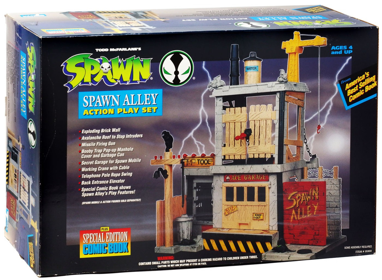 Spawn Spawn Alley Playset Todd Toys - ToyWiz