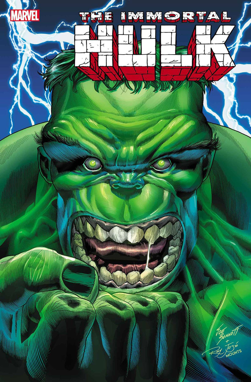 Marvel Comics The Immortal Hulk Comic Book 25 Joe Bennett Variant Cover Toywiz - roblox project pokemon bannet