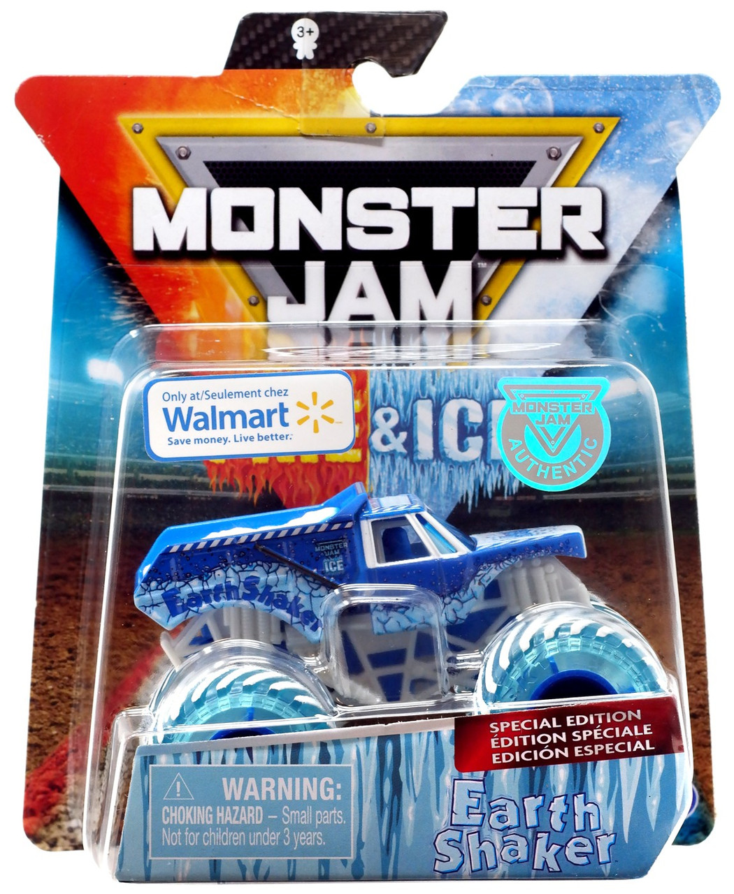 monster jam toys fire and ice