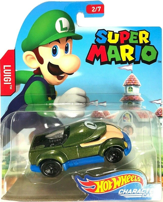 hot wheels luigi car