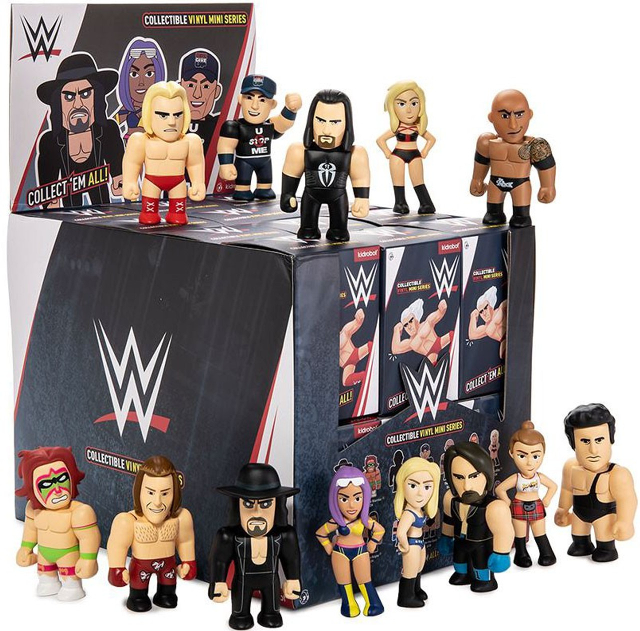 wwe vinyl figures mystery minis