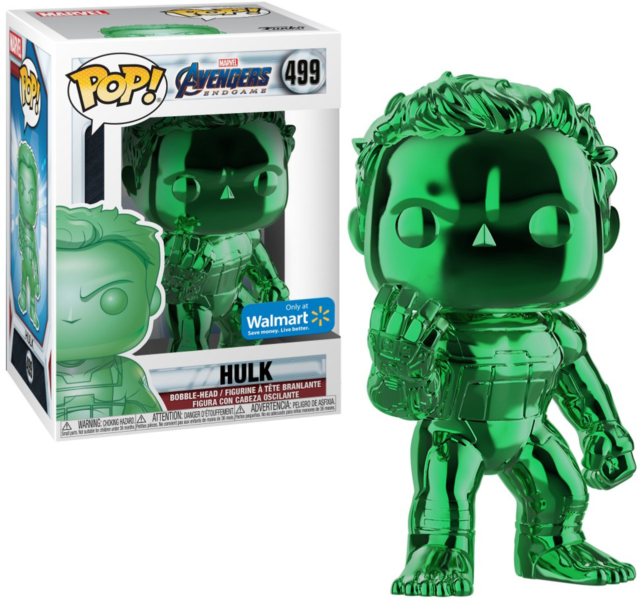 chrome hulk funko pop endgame