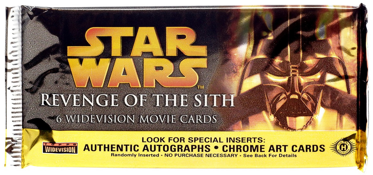 Star Wars Topps Widevision Revenge of the Sith Trading Card HOBBY