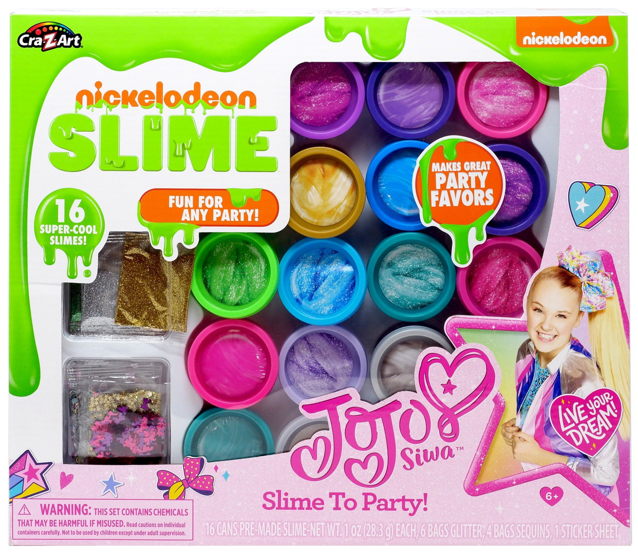 Nickelodeon Jojo Siwa Slime To Party Kit