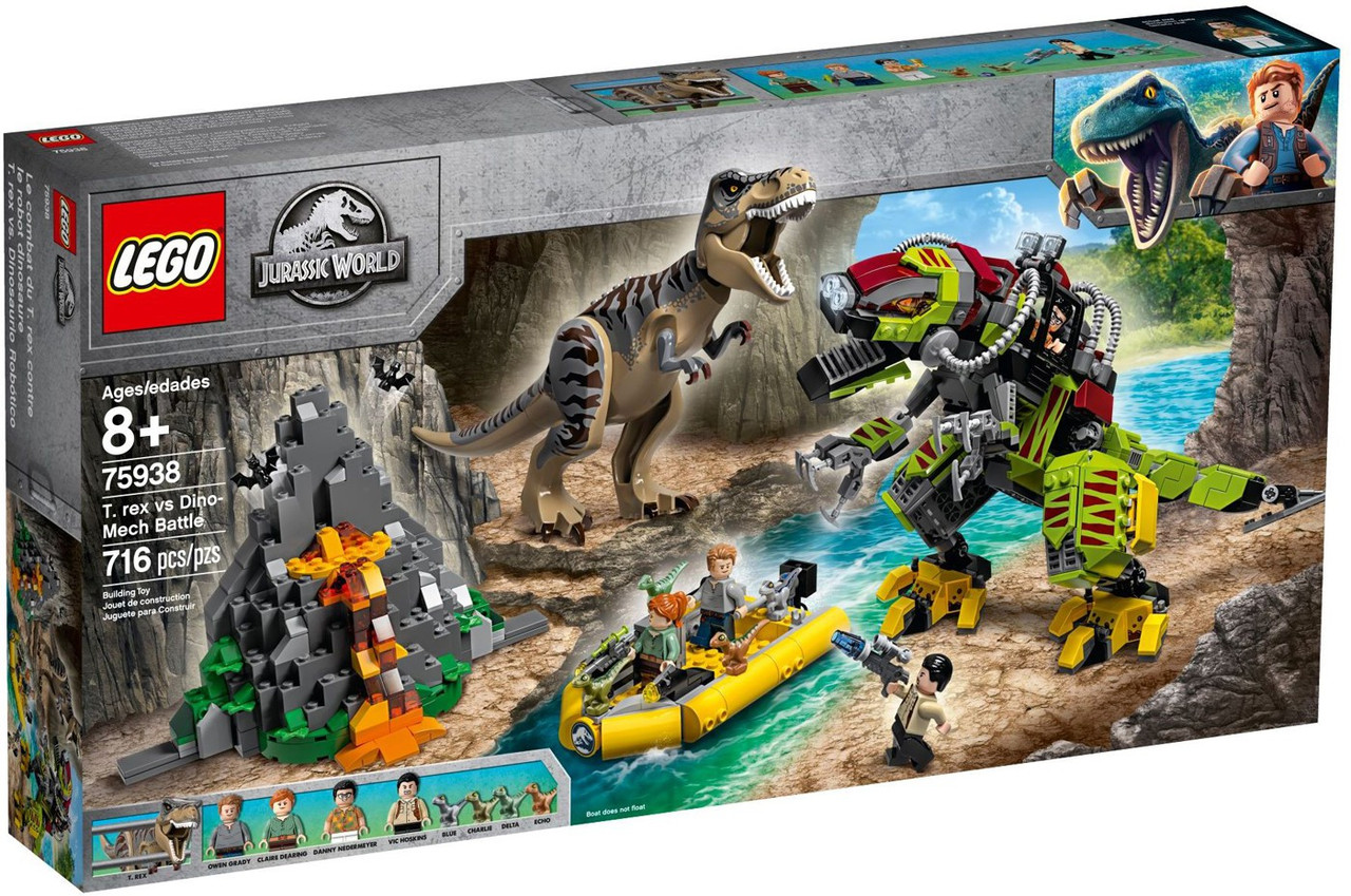 unlock dinosaurs lego jurassic world