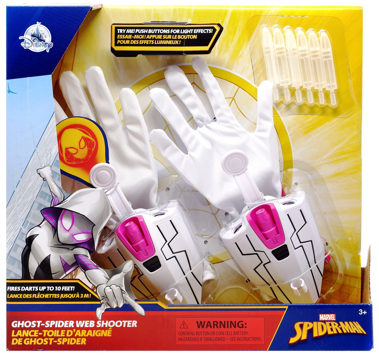 Disney Marvel Spider Man Ghost Spider Web Shooter Exclusive Playset Toywiz