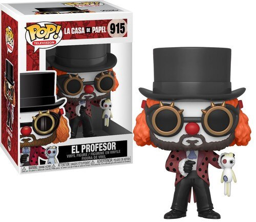 Funko Money Heist La Casa De Papel Pop Tv El Profesor Vinyl Figure