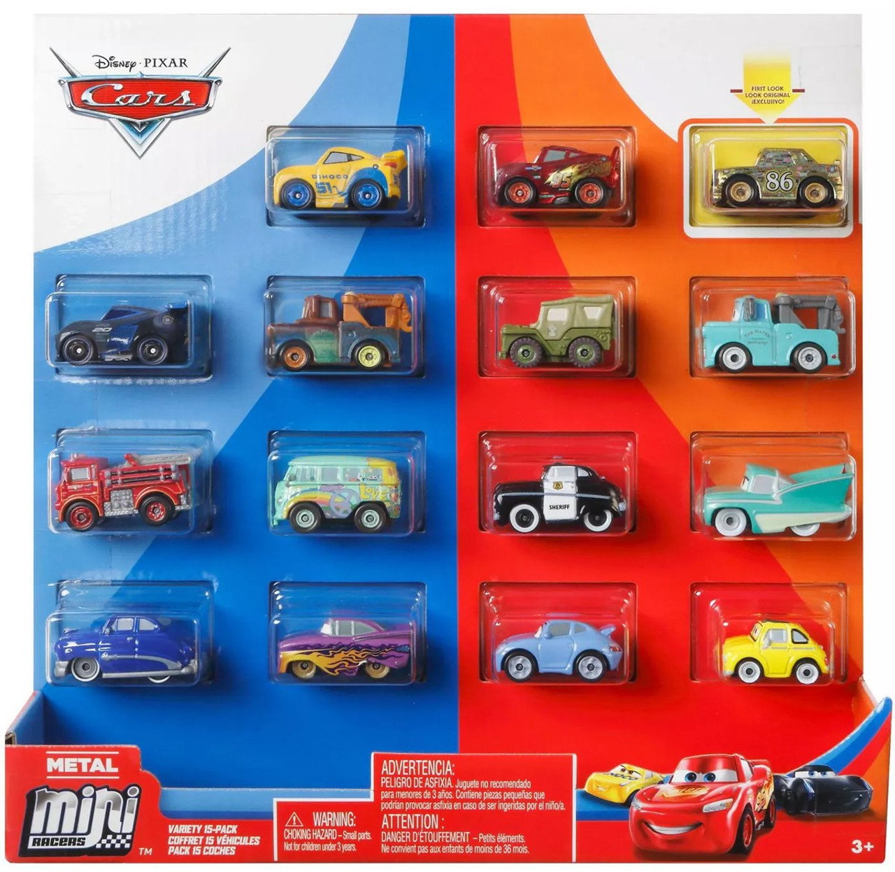 pixar mini cars toys