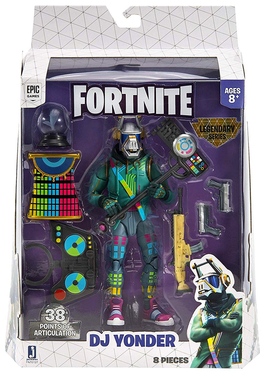 Fortnite Legendary Series Dj Yonder 6 Action Figure Jazwares Toywiz