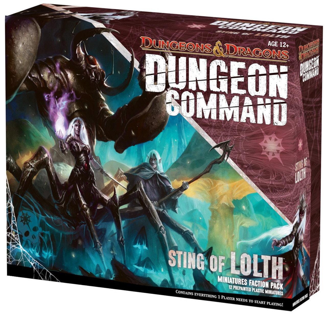 Dungeons Dragons Dungeon Command Sting Of Lolth Board Game Miniatures Faction Pack Wizards Of The Coast Toywiz - black magic 2 roblox best faction