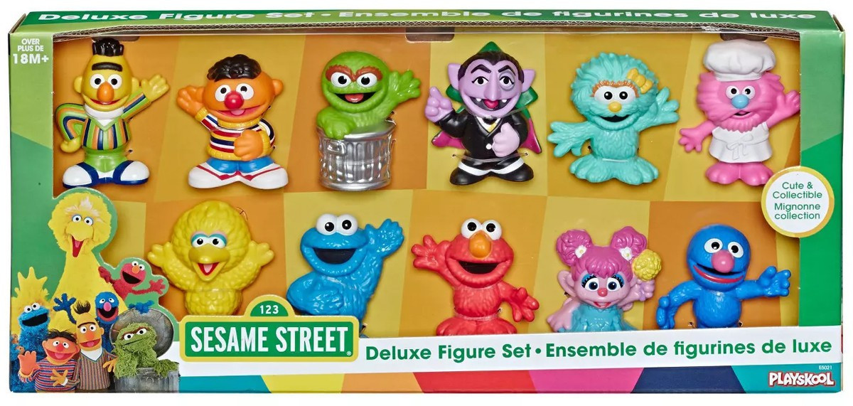 sesame street figures 2 pack