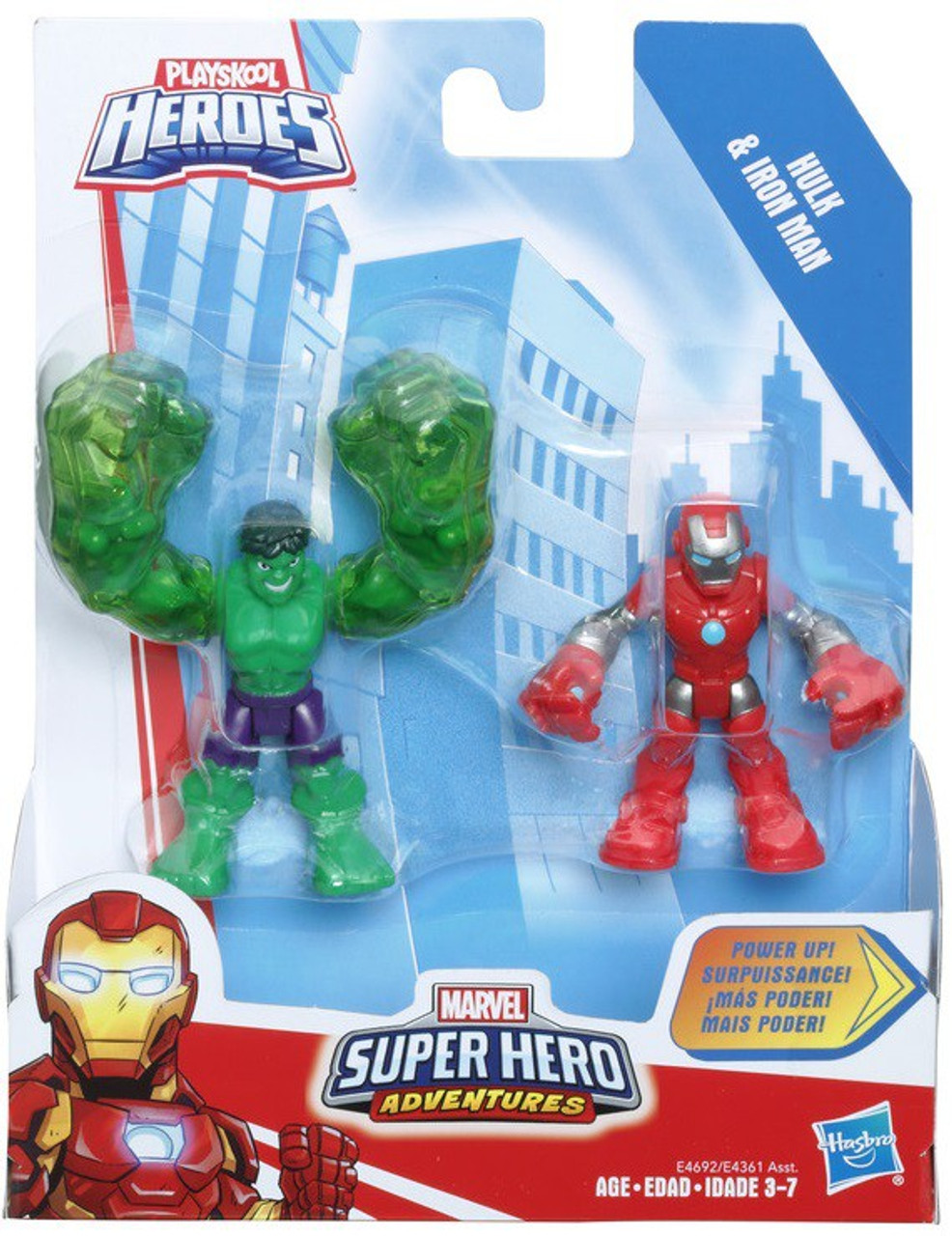 playskool heroes marvel super hero adventures the power up squad